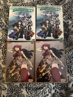 Gundam Code Geass Sealed DVD Sets