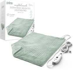 Pure Enrichment Ultra-Wide Weighted Electric Heating Pad