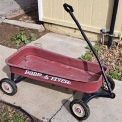 Vintage Radio Flyer 89 Wagon Red