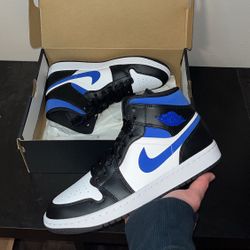 Jordan 1 Mid Racer Blue size 7.5