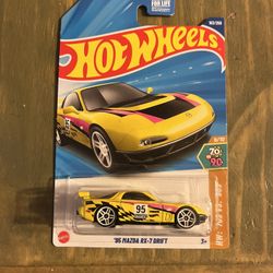 2025 Hot Wheels 70’s Vs 90’s 95 Mazda Rx7 Drift 
