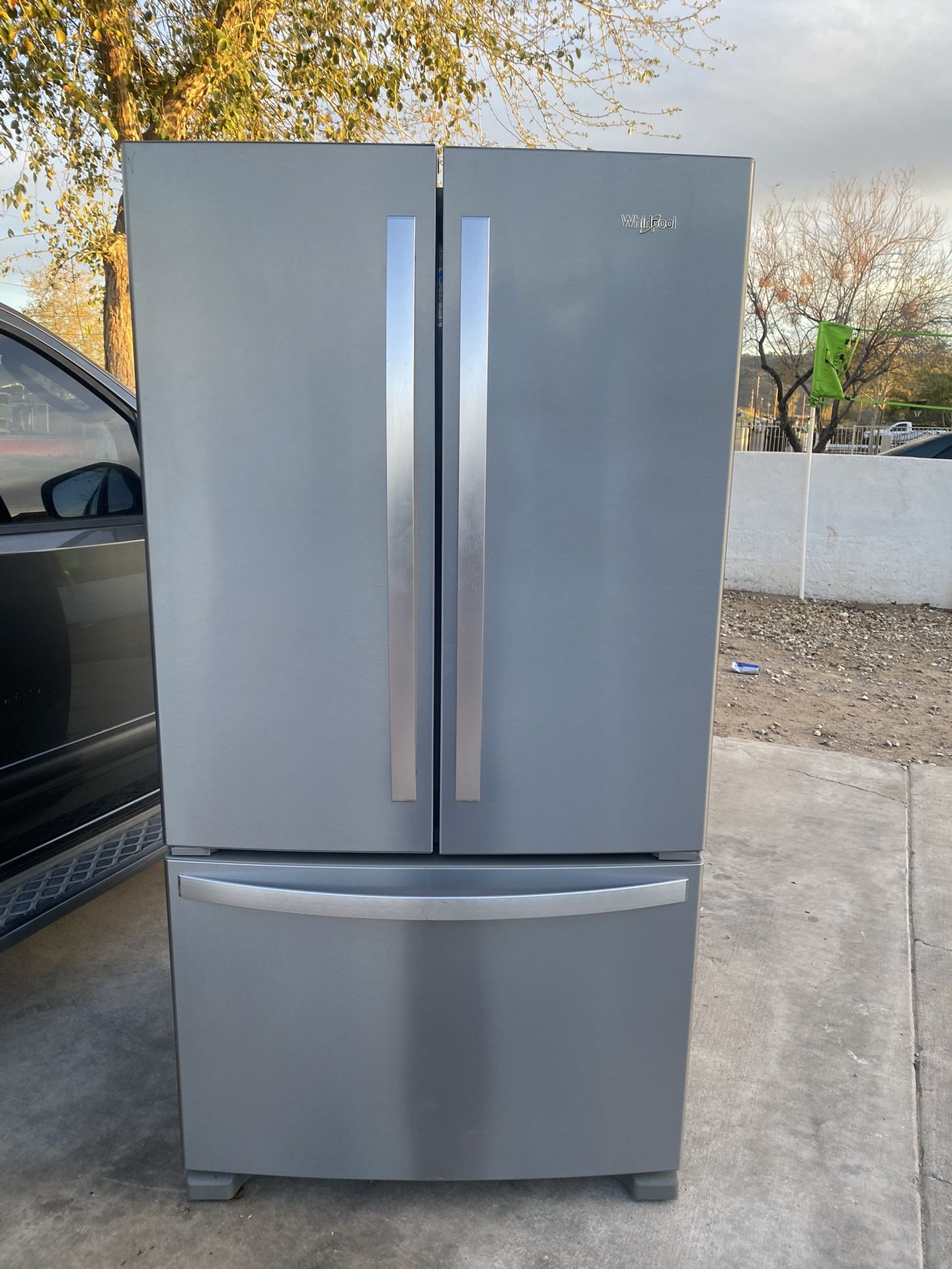 Whirlpool, 3 Door Stainless Steel Fridge