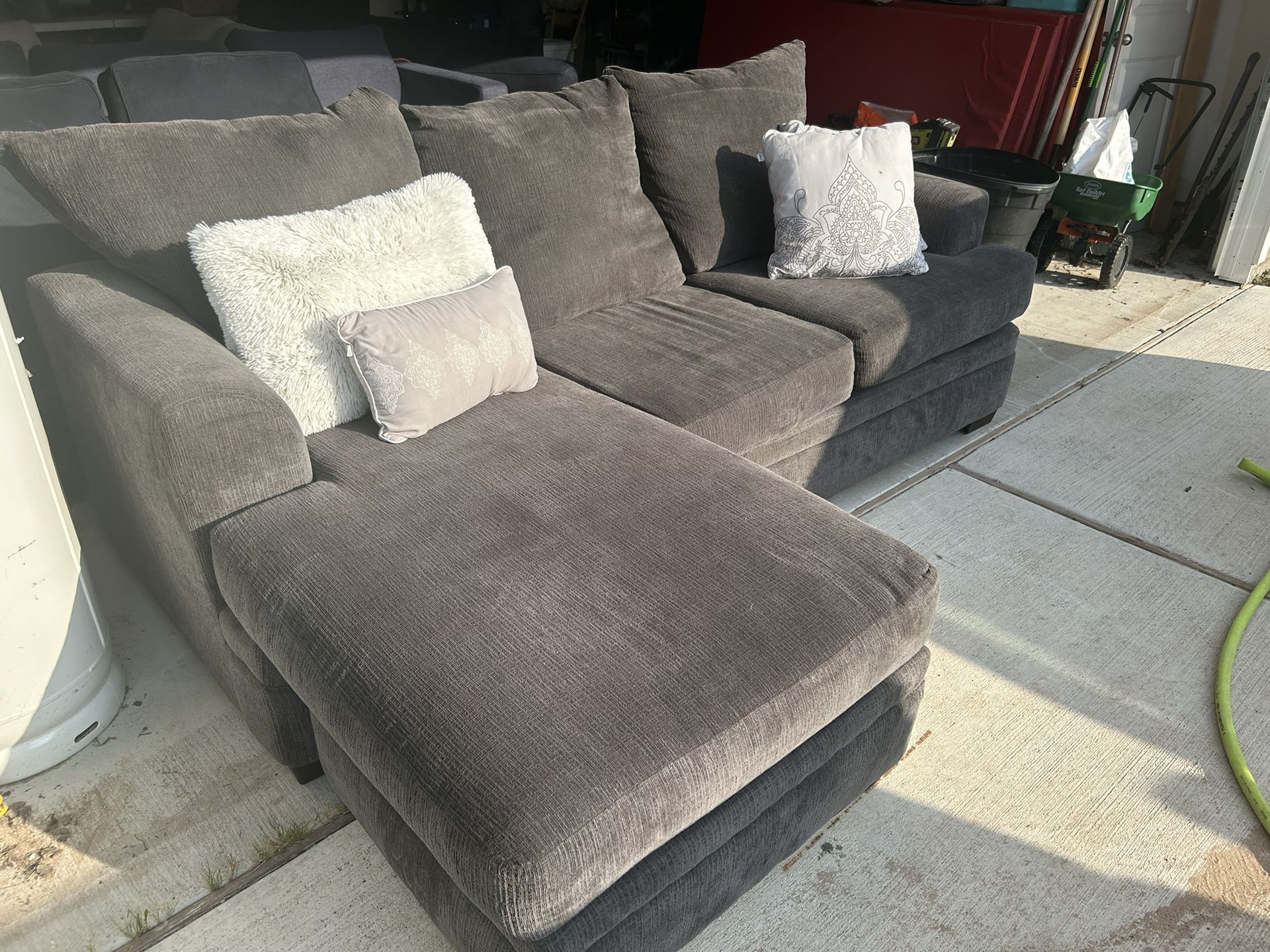 *Free Delivery* Selling Dark Gray Sofa