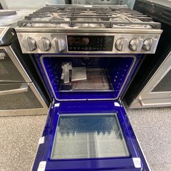 🔥 LG 30” Dual Fuel Range — InstaView + PrintProof Stainless Steel! 🔥