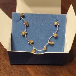 Avon Cat's Eye Vine Anklet 