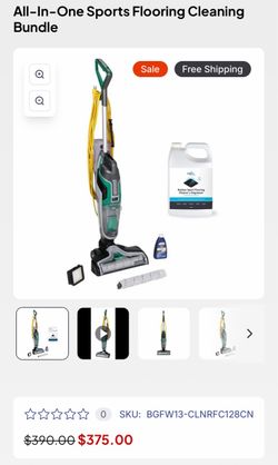 Vacuum and mop combo