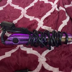 Ultra CHI sparkly purple straightener