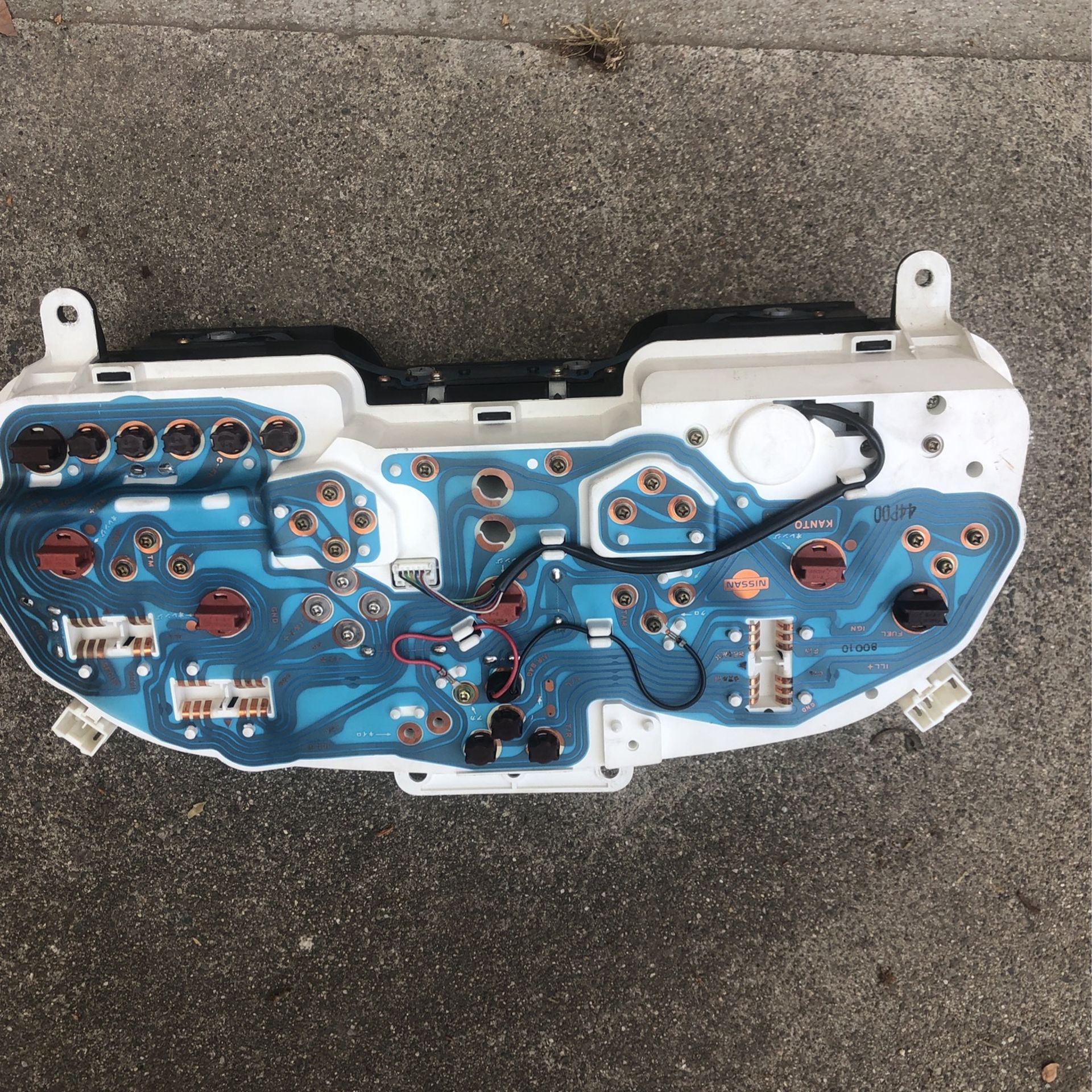 second 90-96 NISSAN 300ZX Z32 OEM INSTRUMENT CLUSTER 24810-32P00 TWIN