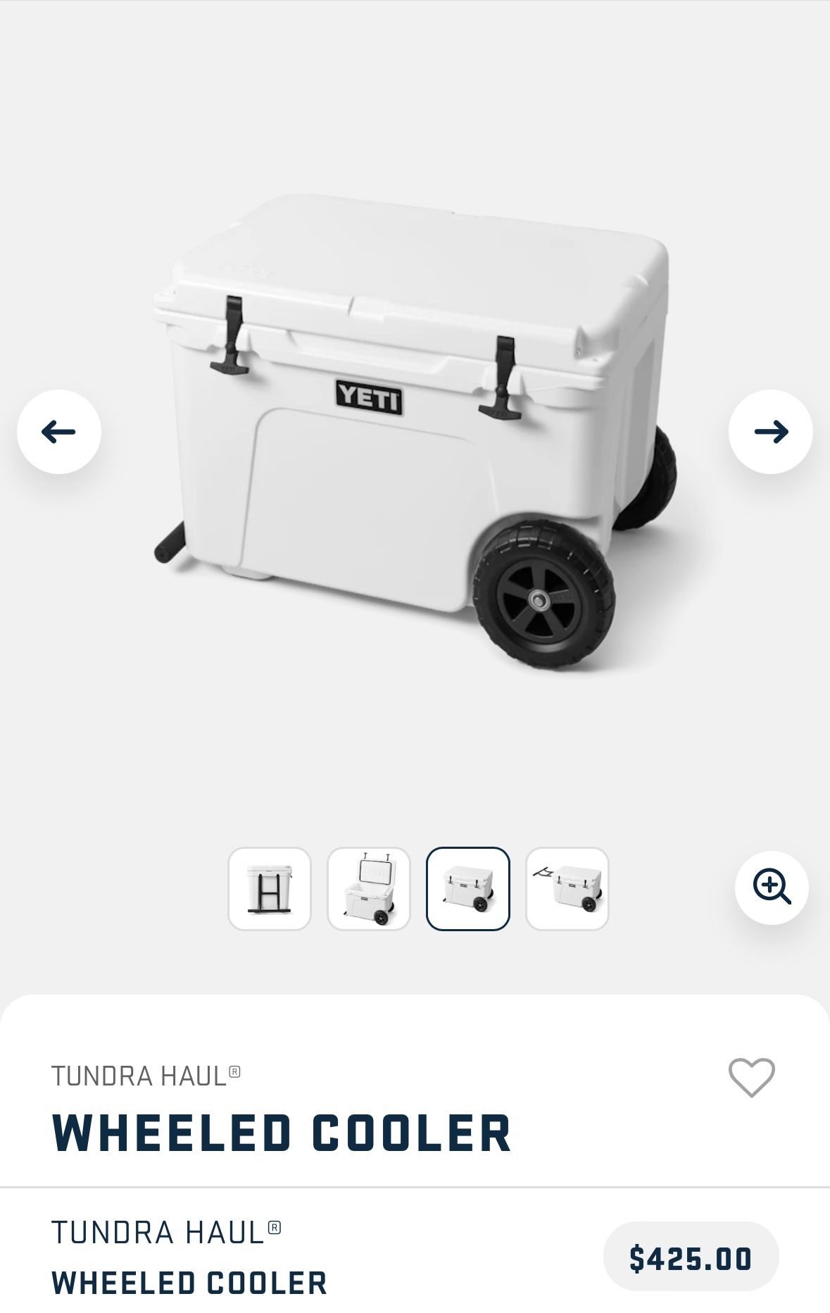 Yeti Tundra Cooler