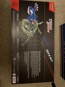 Pokemon Crown Zenith Sea And Sky Collection Box for Sale in Norco, CA -  OfferUp