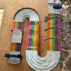 Hot Wheels Mario Kart Rainbow Road Track