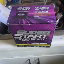 Powersports Agm Battery New