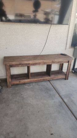 Low sofa wood tv console