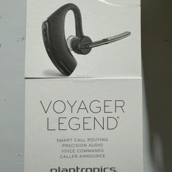 Plantronics Voyager Legend Bluetooth Headset w/ Voice Command Black Retail 