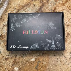 3D Dolphin Illusion Lamp With 7 Different Color Modes