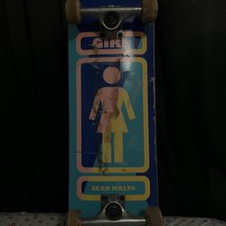 Used Complete Girl Skateboard Sean Malto 