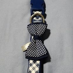 NWT Large Dog Collar (Navy Blue)