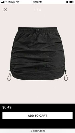 New SHEIN Runched Skirt 
