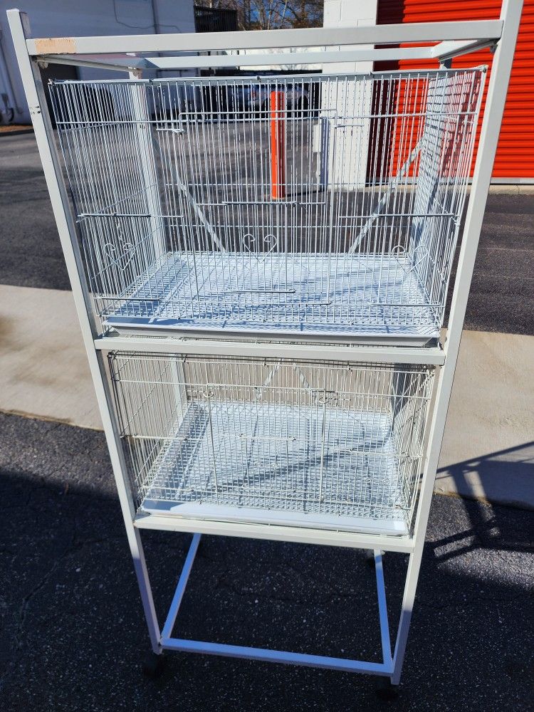 Breeding Bird Cage With Rack