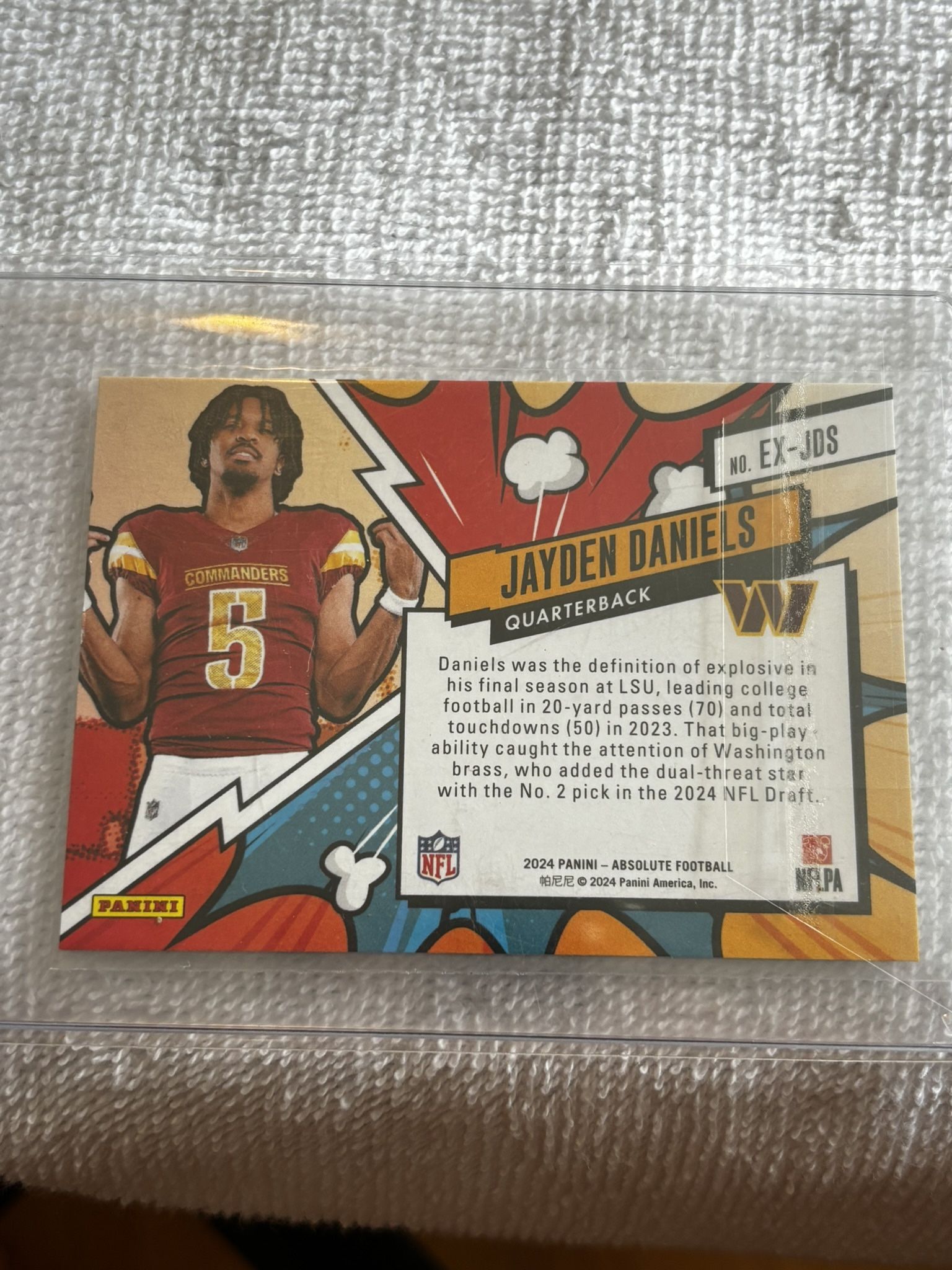 Jayden Daniel’s Rookie