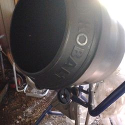 New Never Used 0.5 HP Concrete Mixer 
