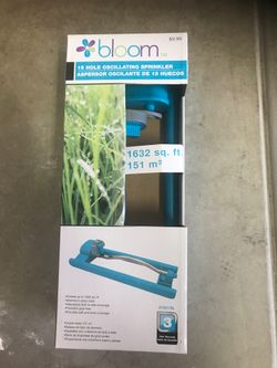 15 hole oscillating sprinkler