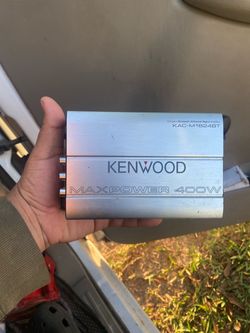 Kenwood KAC-M1824BT 400W 4-Channel Amplifier