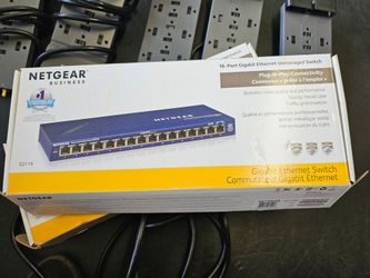 Netgear GS116 16-Port Gigabit Ethernet Switch