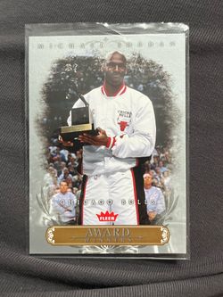 Fleer 2007-08 Michael Jordan Chicago Bulls Award Winners Card #AW7