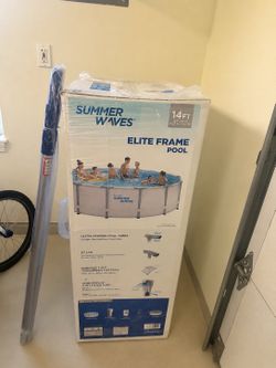 Unopened 14 feet x 42 inches pool