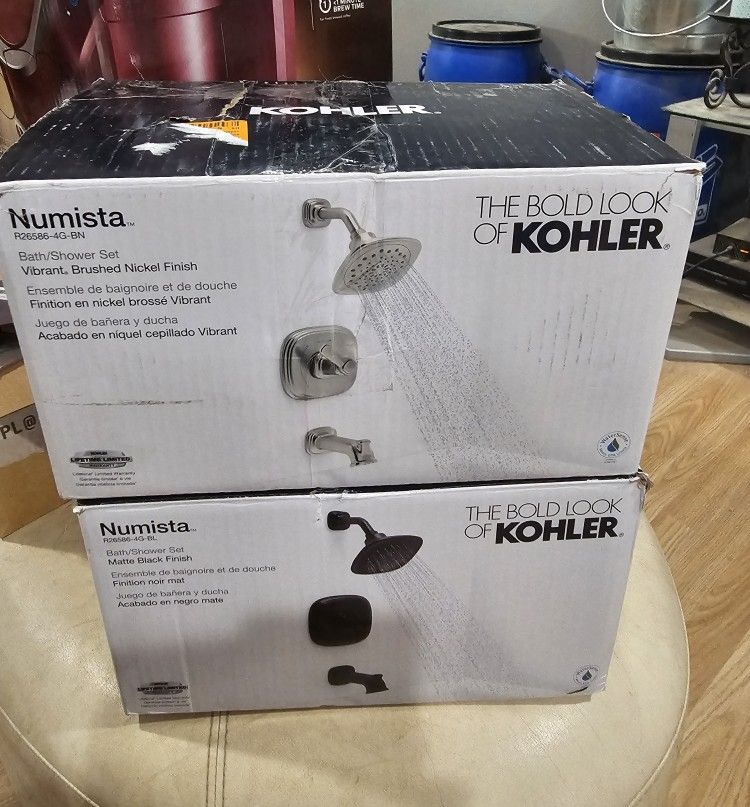 KOHLER Numista SingleHandle 3Spray WallMount Tub and Shower Faucet