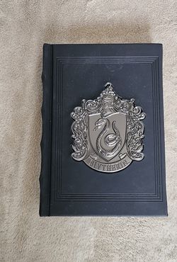 Slytherin Metal Crest Journal