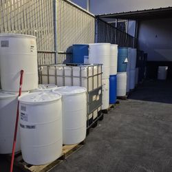 55gal Food Safe Plastic Drums