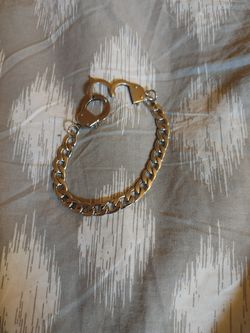 Stainless steel bracelet handcuffs
