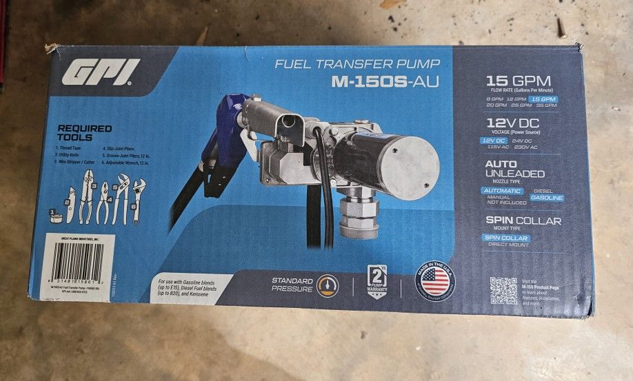 GPI M-150S-AU Fuel Transfer Pump