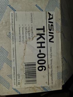 Water pump timing belt replacement kit
