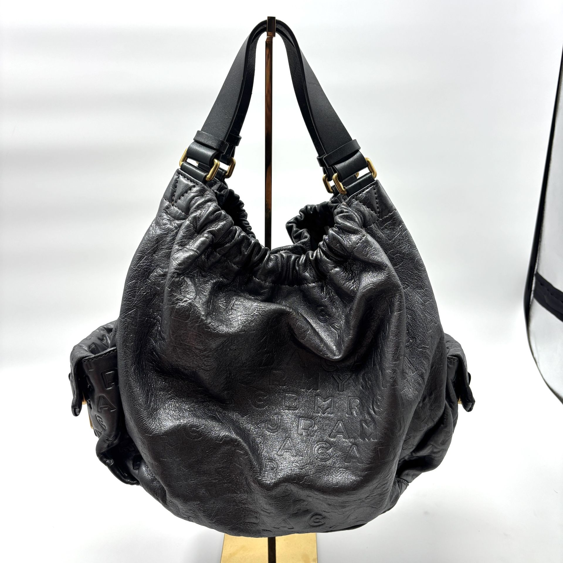 Y2K Marc by Marc Jacobs silver/gray large hobo bag