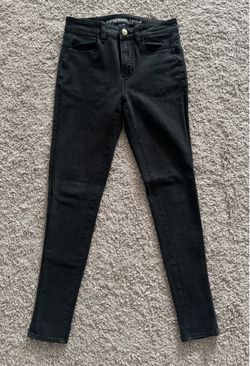 American Eagle Hi-Rise Jegging 360° Super Stretch Black Jeans – Size 4