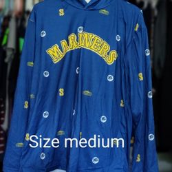 Lightweight Mariners Sweatshirt Size Medium 