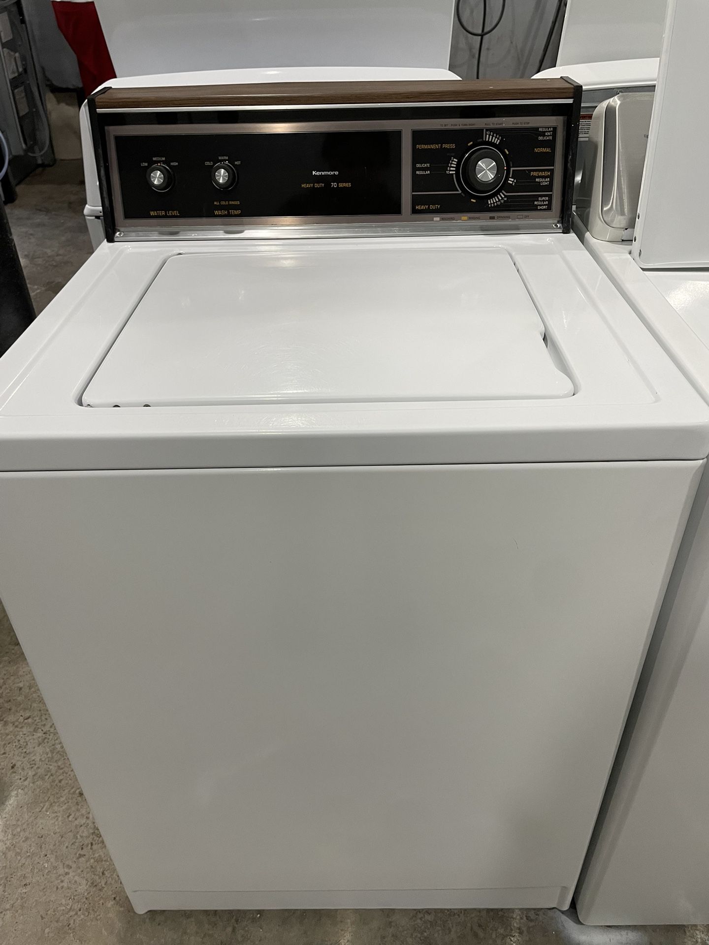 Kenmore washer top-load