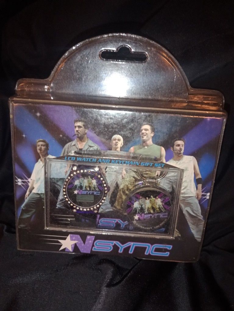 NSYNC Watch And Keychain