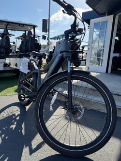 ON SALE! Denago Commute E-Bike Electric 48-Volt Lithium Bicycle in Army Green