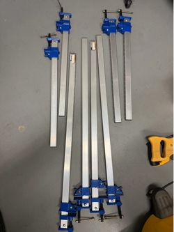 PITTSBURGH 24 in. and 36 in. Aluminum Bar Clamp and Squaresx2