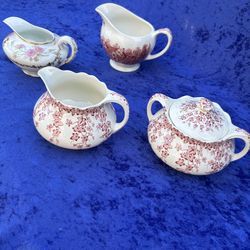 Beautiful vintage cream sugar holders each $10