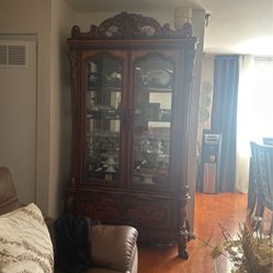 Vintage China Cabinet 
