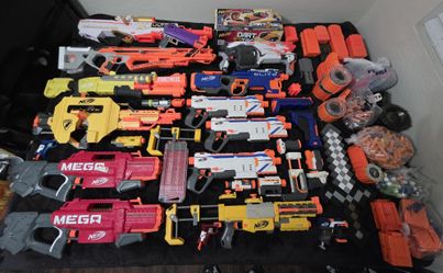 NERF Dart Blaster Collection