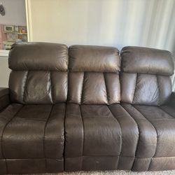automatic recliner  leathersofa
