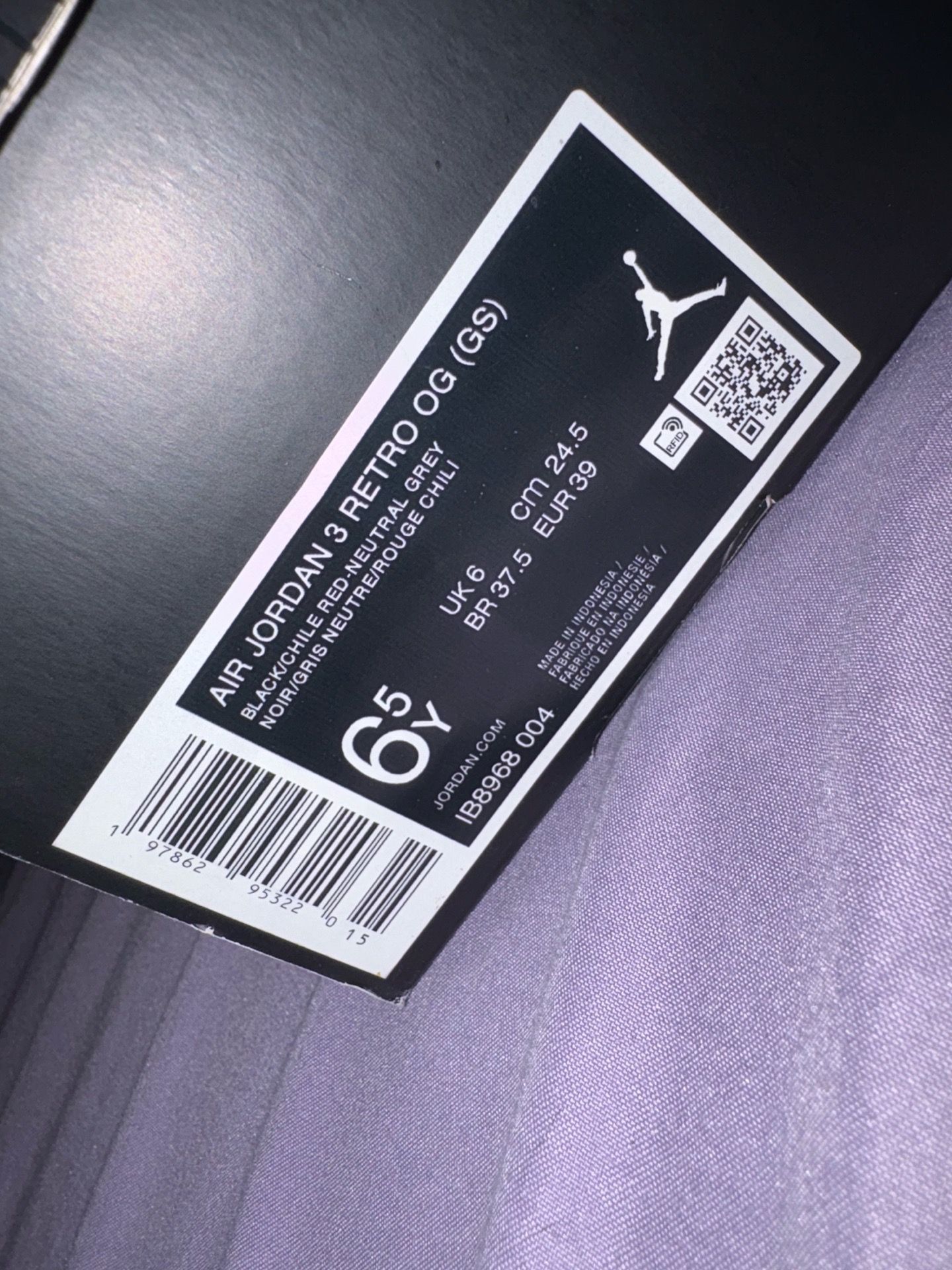 AIR JORDAN 3 RETRO OGS