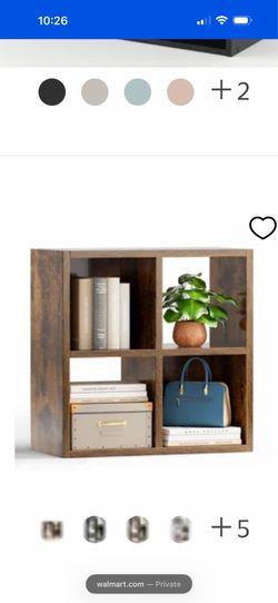 4 cube book case