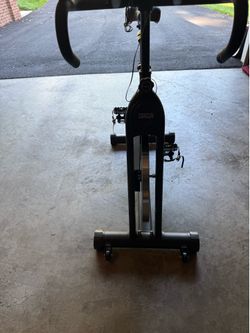 Barely used stationary bike for sale